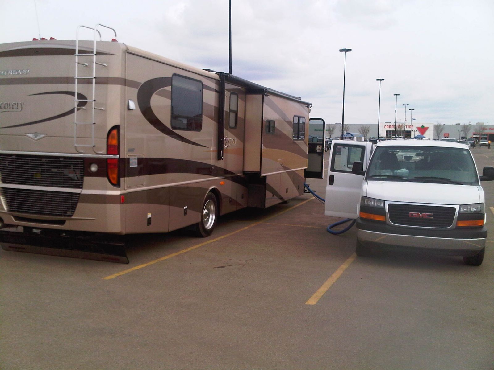Motorhome & RV Carpet Cleaning Our Truckmount Can Come to You